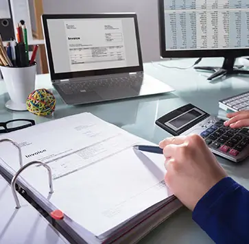 Invoice finance paperwork and discussion